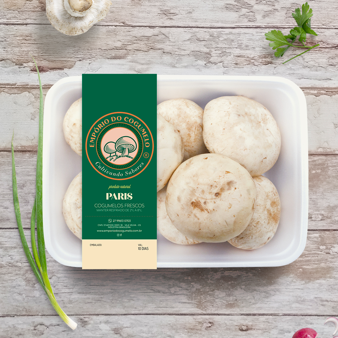Cogumelo Paris — Inteiro 200 g