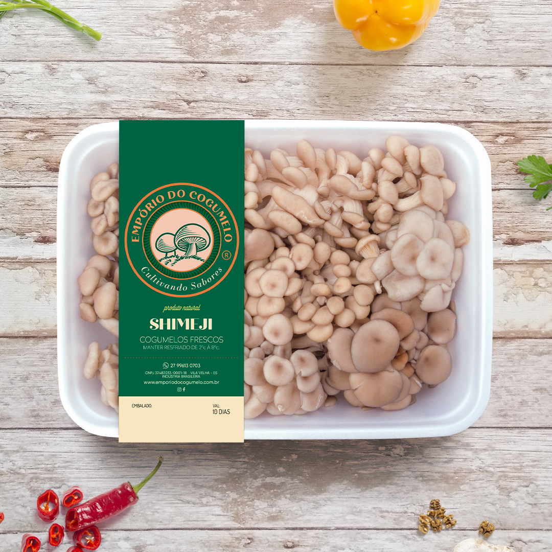 Shimeji Branco — Inteiro 500 g